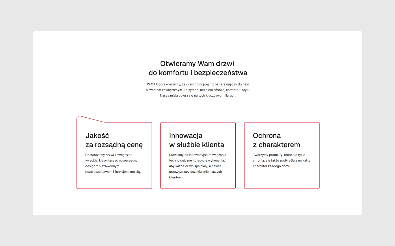 Kompleksowa transformacja cyfrowa marki drzwi